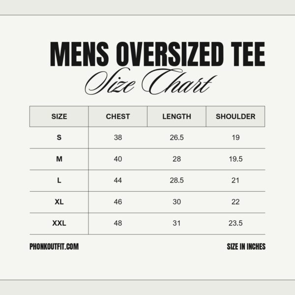Men’s Oversized T-Shirt – Street Style, Comfy & Relaxed Fit - Image 3