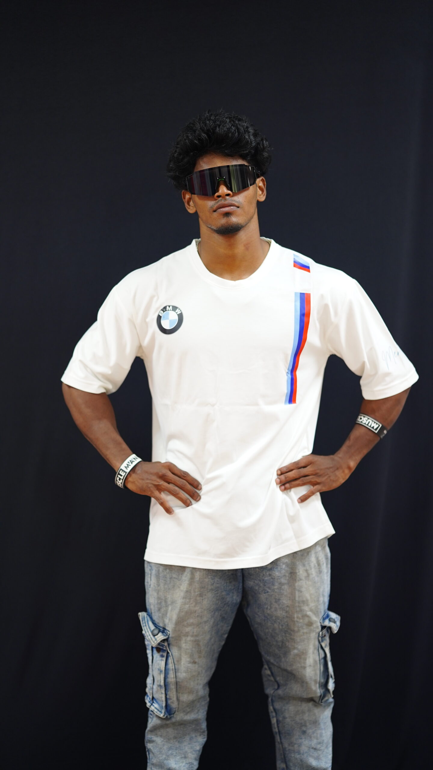 Men's Gym Oversized POLYCOTTON T Shirt